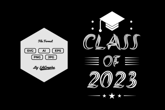 Celebrate with Class of 2023 Design SVG