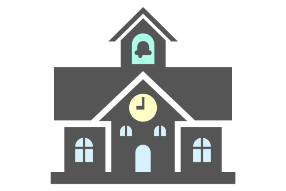 Elementary School Icon: Child Education