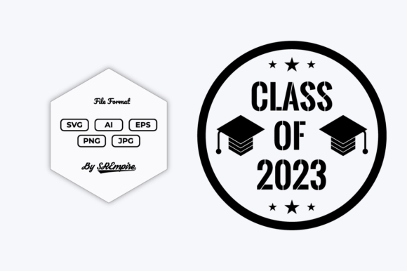 Evaluating the Class of 2023 Graduate SVG Design for Professional Use