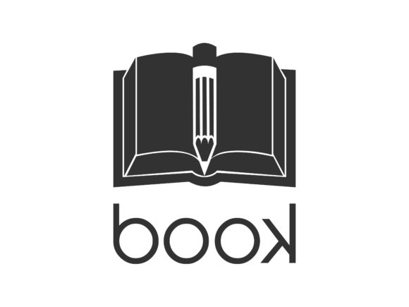 Evaluating the Education Logo with Book and Pencil Vector for Academic Branding