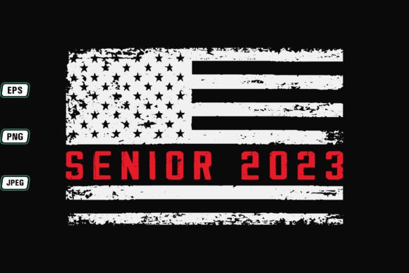 Senior 2023 with USA Flag: Evaluating Graduation Apparel and Design Trends
