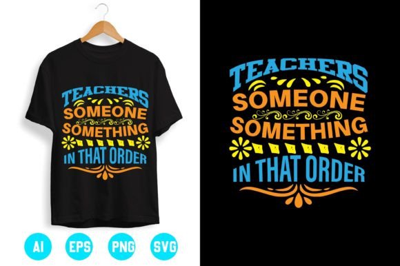 Teacher T-shirt Design16: Empowering Educators with Versatile Digital Art