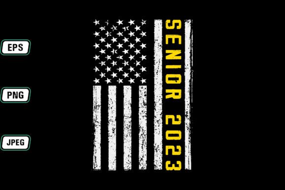The Symbolism and Market Impact of Senior 2023 with USA Flag Design in Modern Graduation Merchandise
